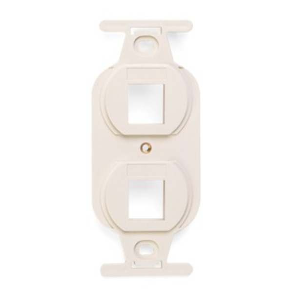 Leviton Wallplates Ins 106 2Port La 41087-2TP